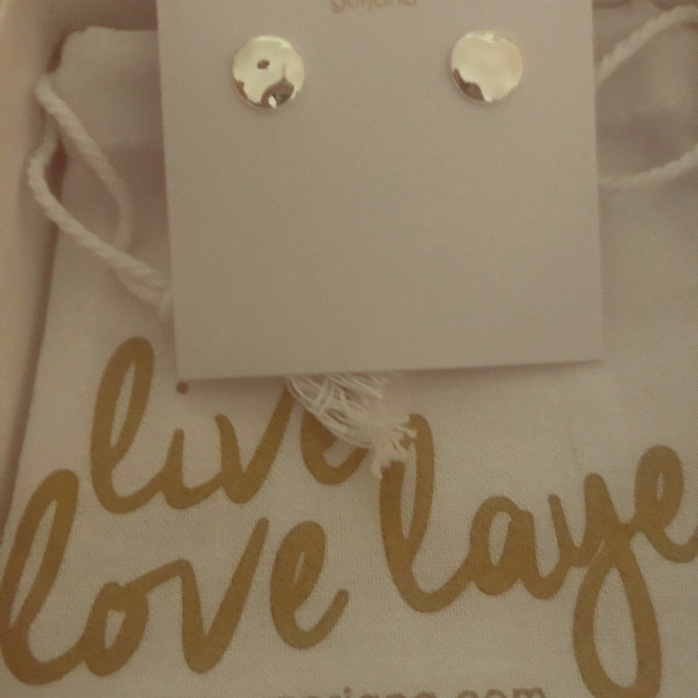 Gorjana silver chloe studs